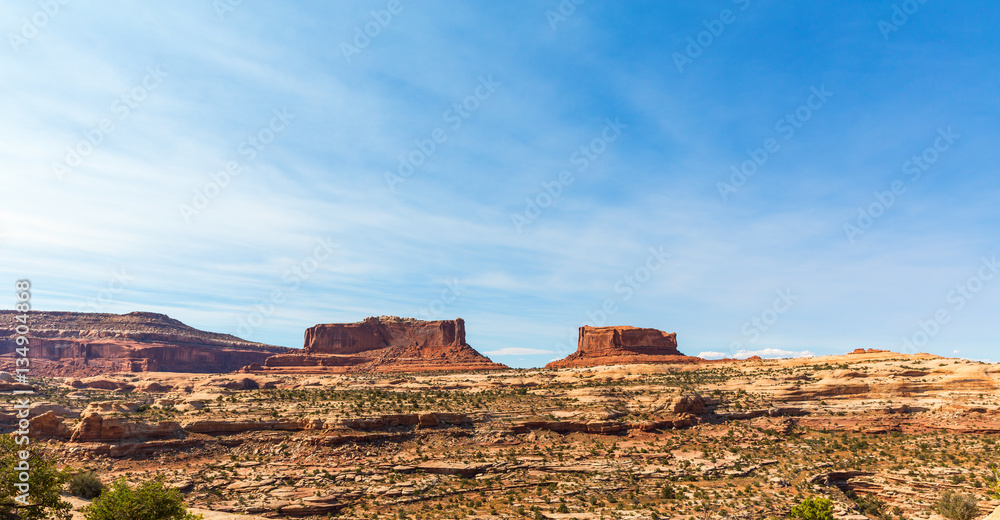 Panoramic view of canyon at Dead Horse State Park
