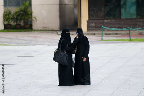 Konstfotografi Women in Burqa