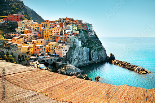 Village Of Manarola, On The Cinque Terre