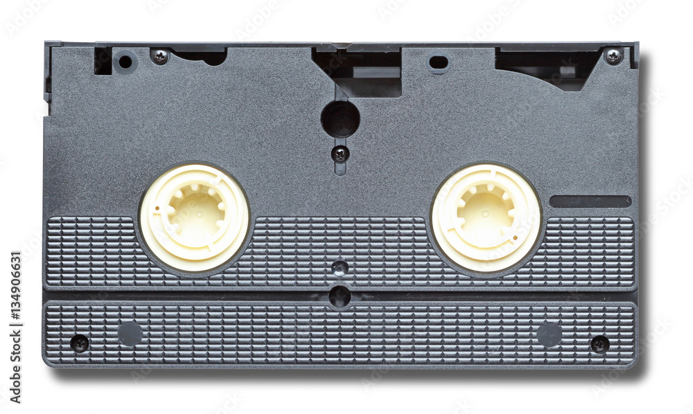 Video tape isolated on white background Video tape isolated on white background