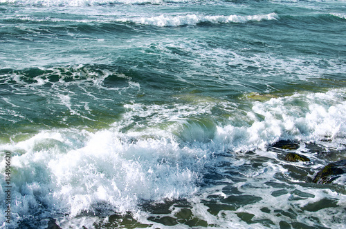 Texture - sea waves during a storm