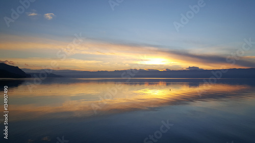 Sunset at Lake Ohrid