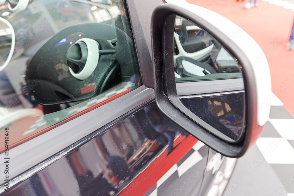 Fototapeta premium rearview mirror