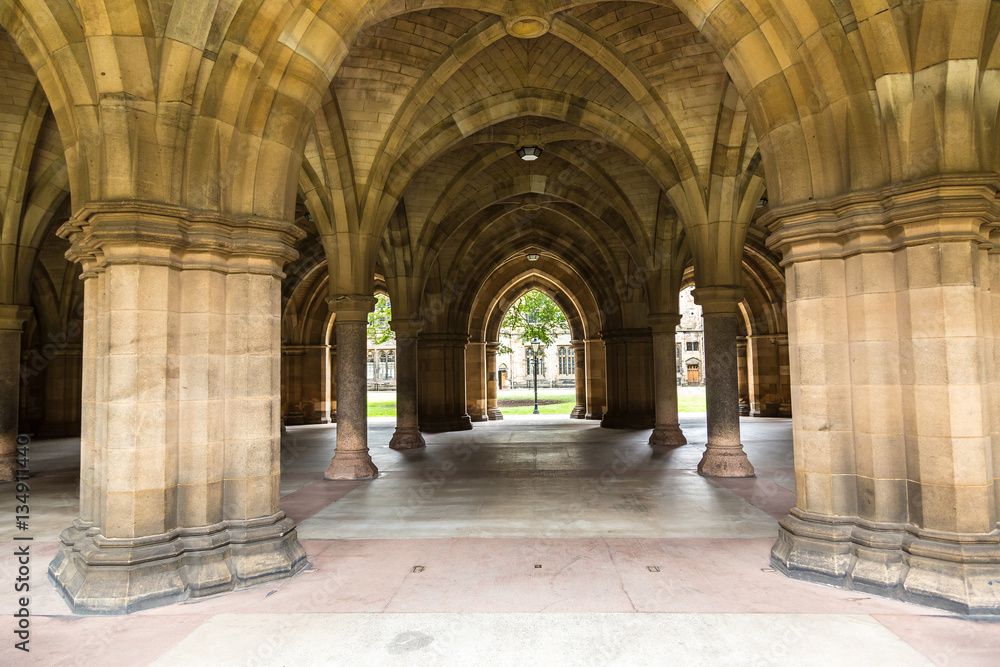 University of Glasgow Cloisters, Scotland