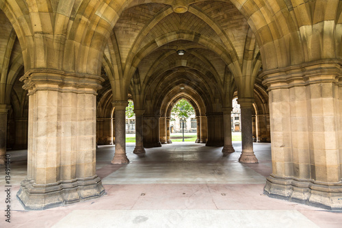 University of Glasgow Cloisters  Scotland