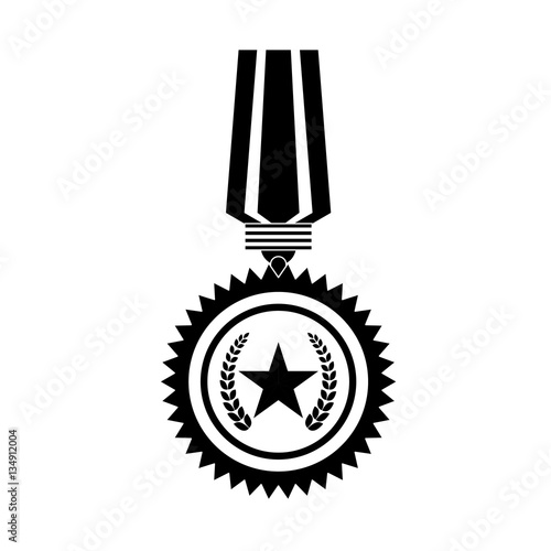 Medal of honor for the best military, vector illustrtion design