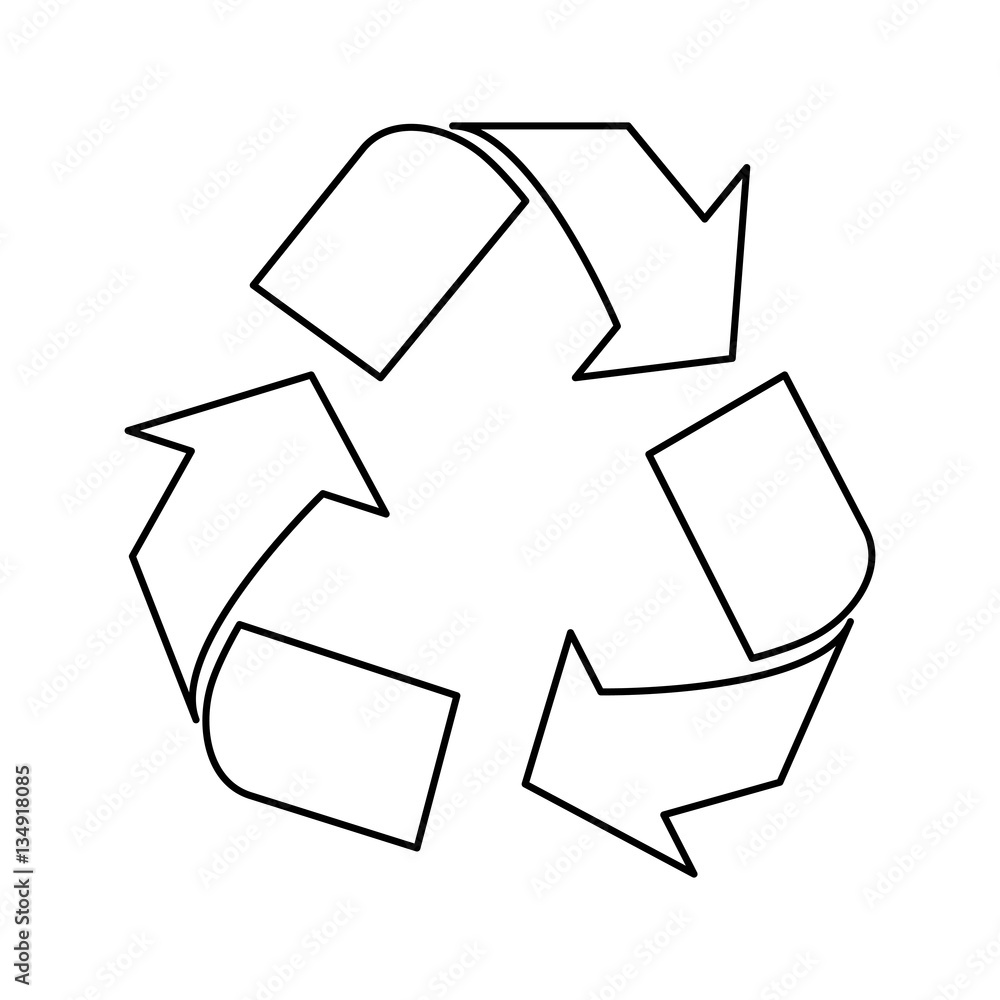 Green environmental care signal icon, vector illustration Green environmental care signal icon, vector illustration