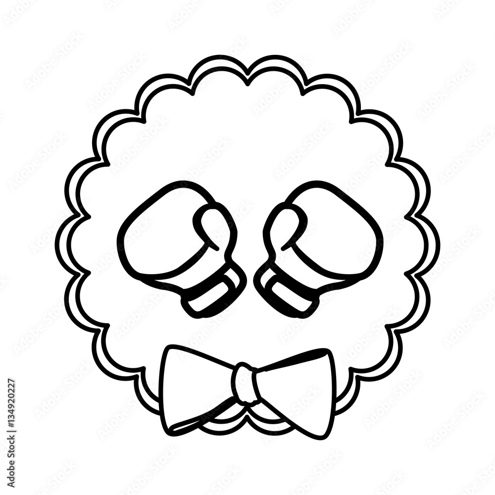 love for boxing gloves icon image vector illustration design love for boxing gloves icon image vector illustration design