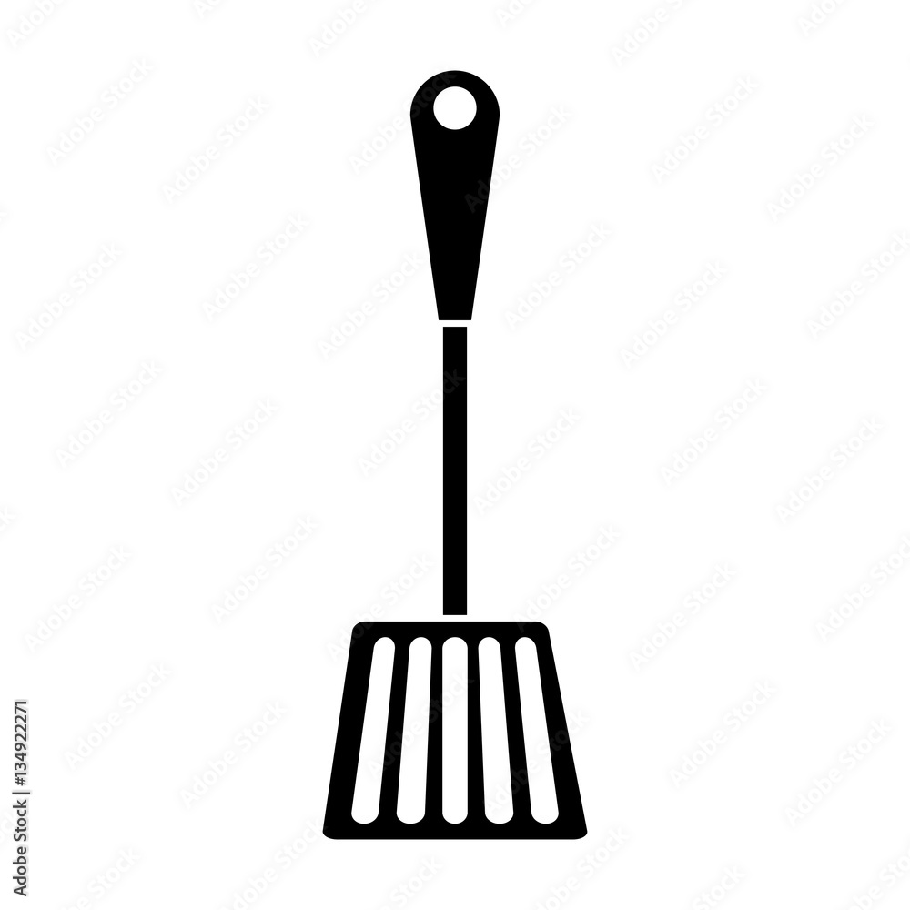 spatula kitchen supplies icon image vector illustration design spatula kitchen supplies icon image vector illustration design