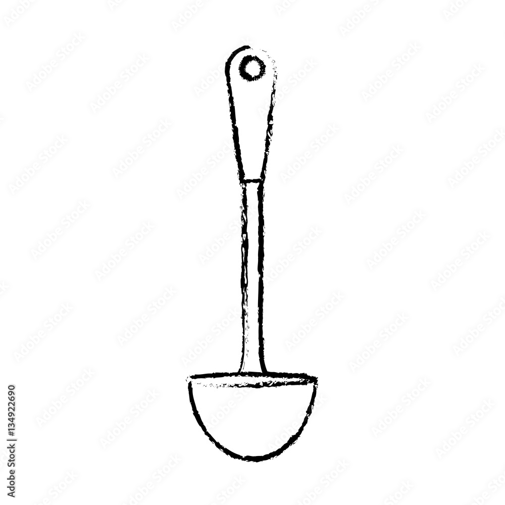 ladle kitchen supplies icon image vector illustration design ladle kitchen supplies icon image vector illustration design