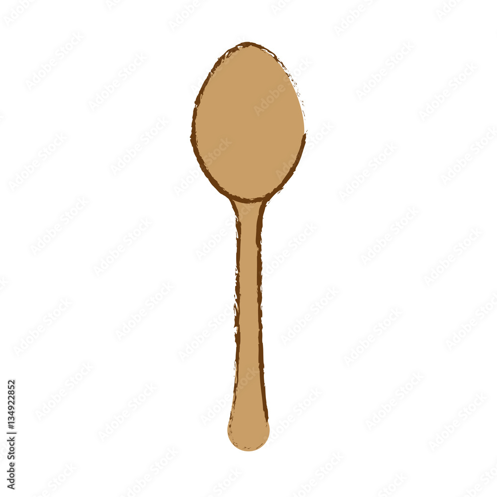 spoon cutlery icon image vector illustration design spoon cutlery icon image vector illustration design