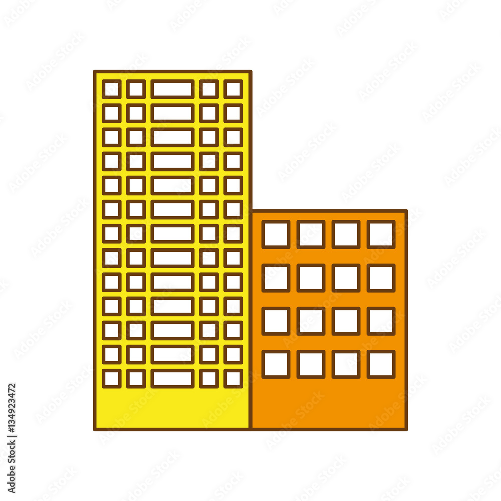 monochrome city building icon image vector illustration design monochrome city building icon image vector illustration design