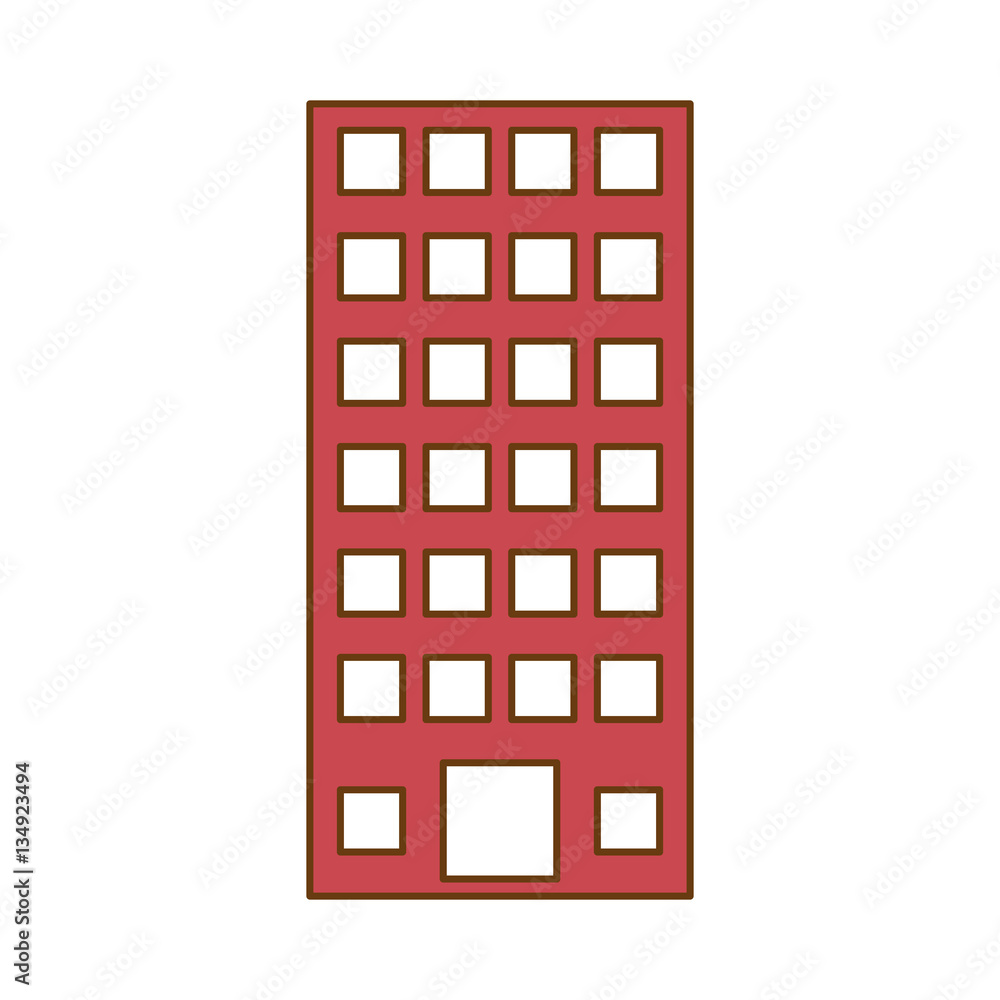 monochrome city building icon image vector illustration design monochrome city building icon image vector illustration design