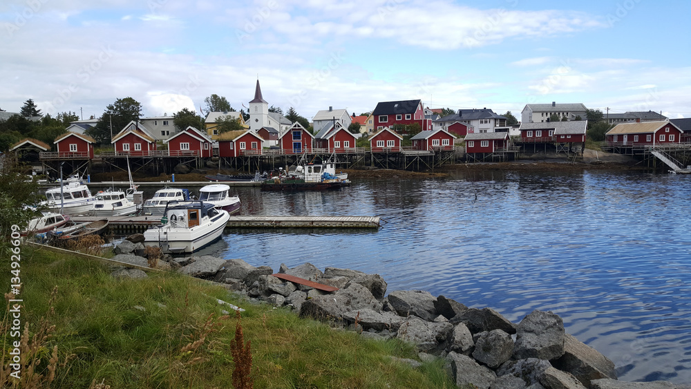 The fishing village Reine