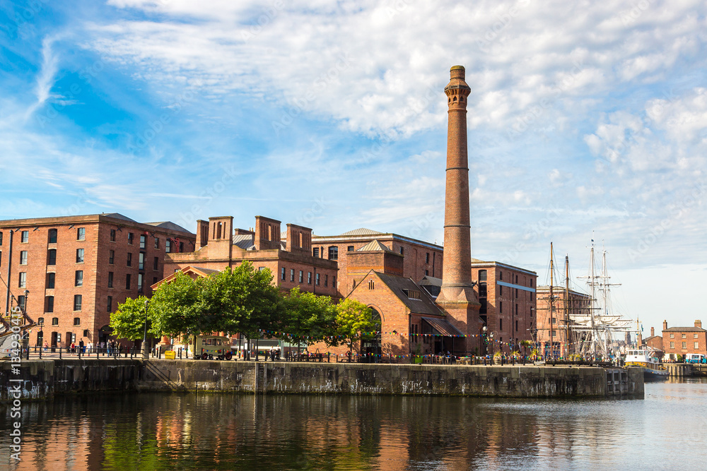 Obraz premium Albert Dock in Liverpool