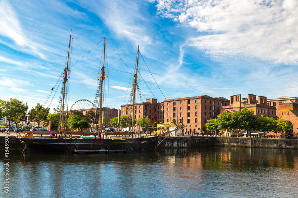 Albert Dock in Liverpool