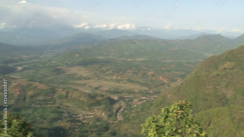 Pan from the Annapurna Range of the Himalayas from the city Bandipur Pan from the Annapurna Range of the Himalayas from the city Bandipur