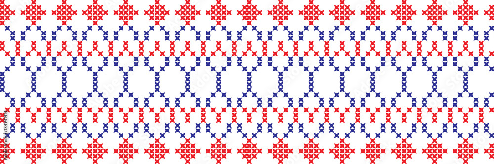 embroidered Ukrainian national pattern cross embroidered Ukrainian national pattern cross