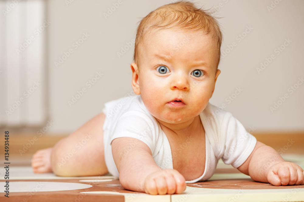 Four months old baby Four months old baby