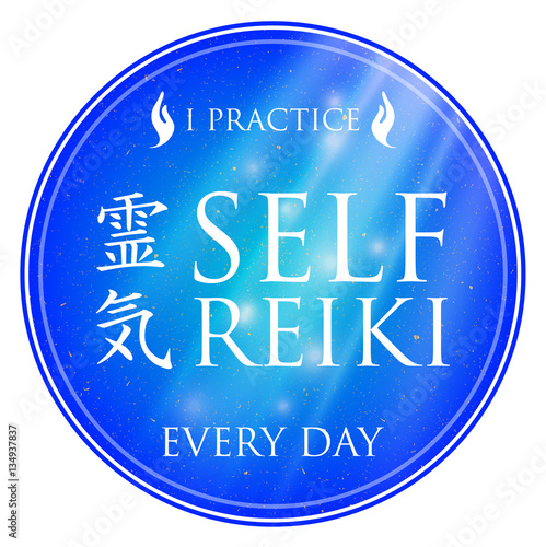 Sacred geometry. Reiki symbol.