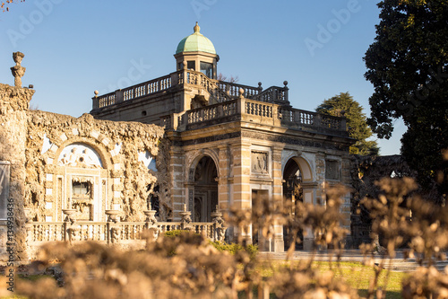 Nymphaeum in Villa Litta's garden, Lainate near Milan