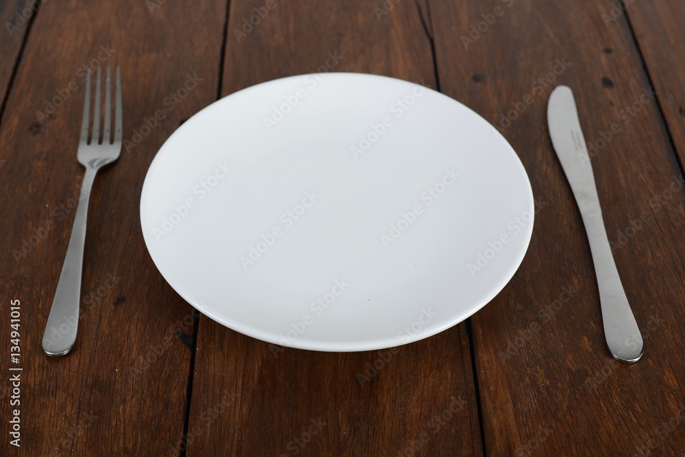 Empty Dish On The Table Background Empty Dish On The Table Background