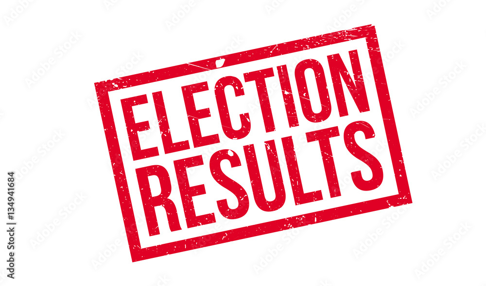 Election Results rubber stamp. Grunge design with dust scratches. Effects can be easily removed for a clean, crisp look. Color is easily changed. Election Results rubber stamp. Grunge design with dust scratches. Effects can be easily removed for a clean, crisp look. Color is easily changed.
