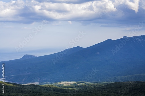 Mountains of the Crimean peninsula 