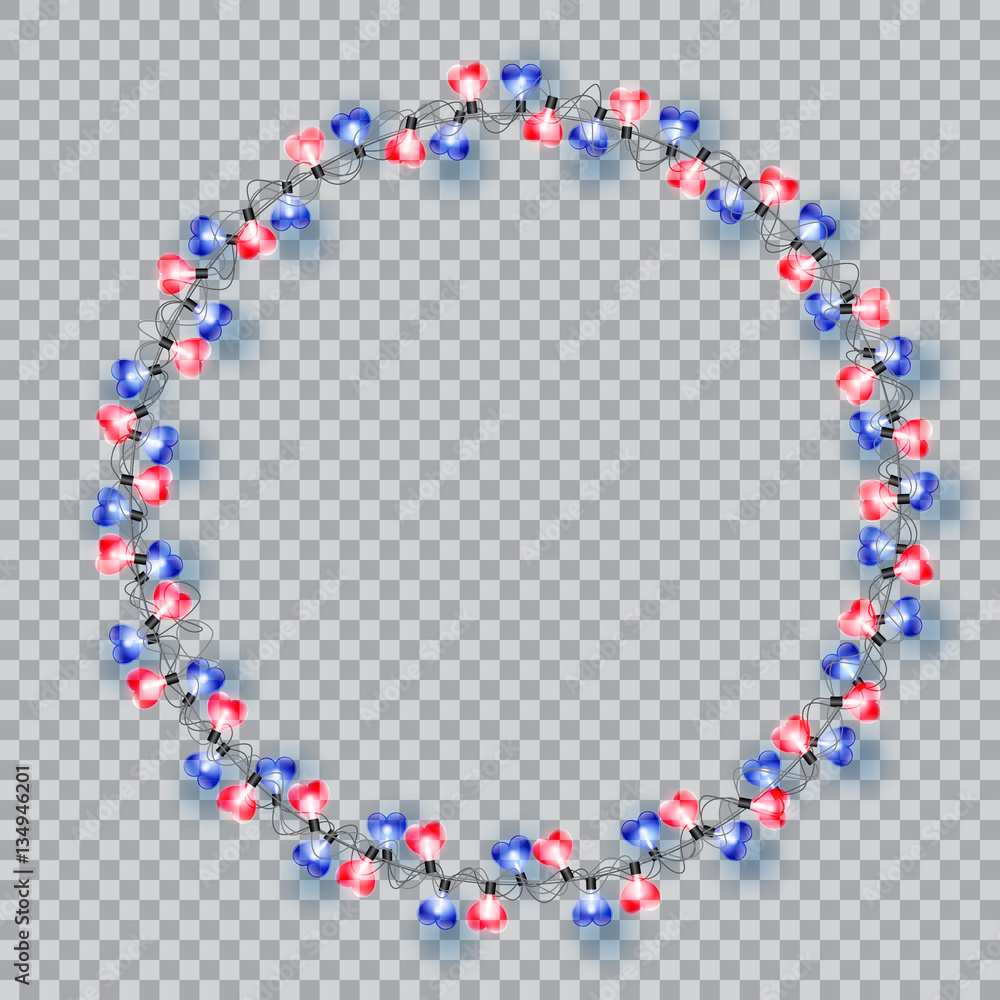 Obraz premium Lights realistic design elements.