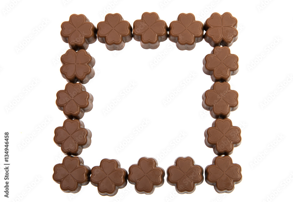 chocolate candies isolated chocolate candies isolated