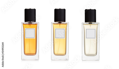 Three perfume bottles photo
