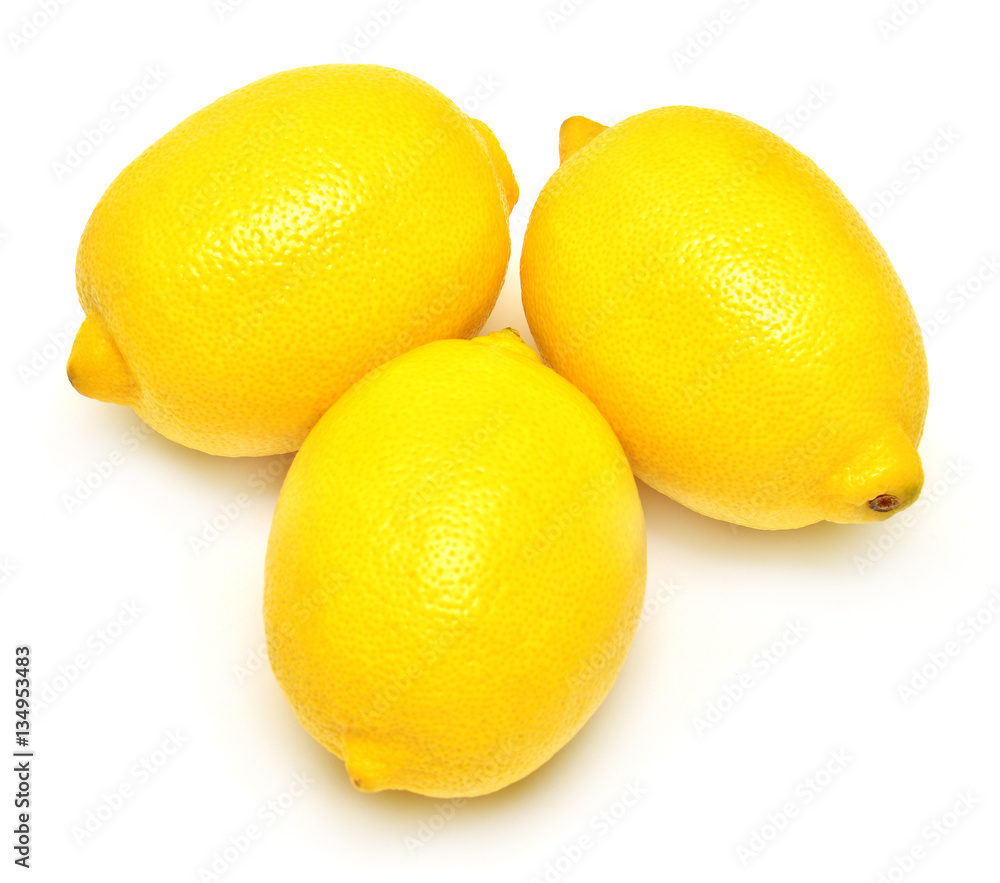 Collection lemons isolated on white background. Tropical fruit. Collection lemons isolated on white background. Tropical fruit.