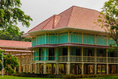 Beautiful Architecture af Mrigadayavan Palace, a former royal re photo