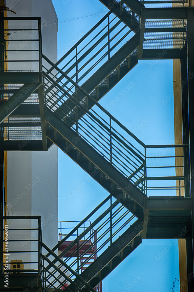 Steel stairs Steel stairs