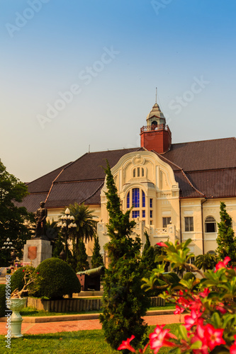 Beautiful Landscape and Architecture of Phra Ramratchaniwet Pala photo