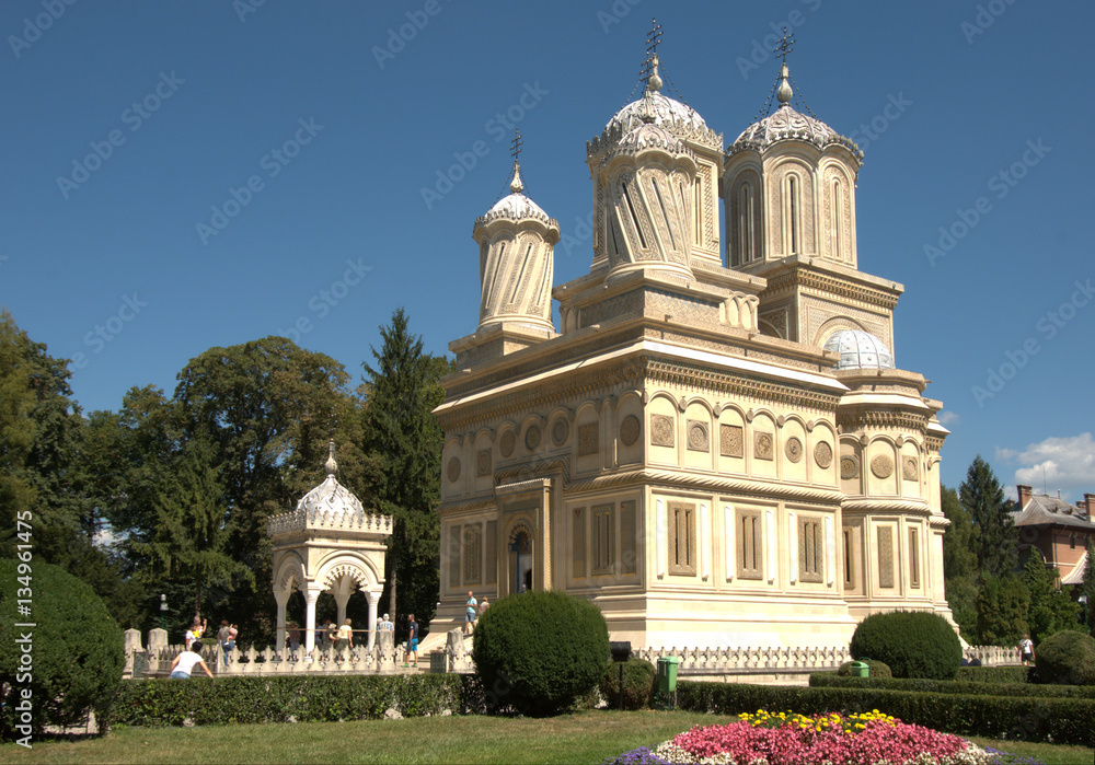 Romania Arges monastery church