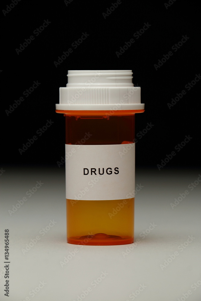 Prescription Bottle with Label Prescription Bottle with Label