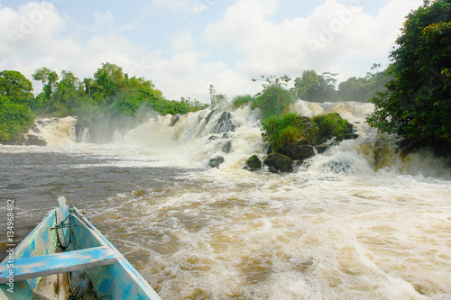 The Waterfalls of Lobé in Kribi, Cameroon.
 photo