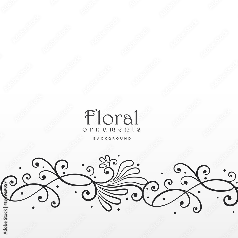 beautiful floral design elemant beautiful floral design elemant