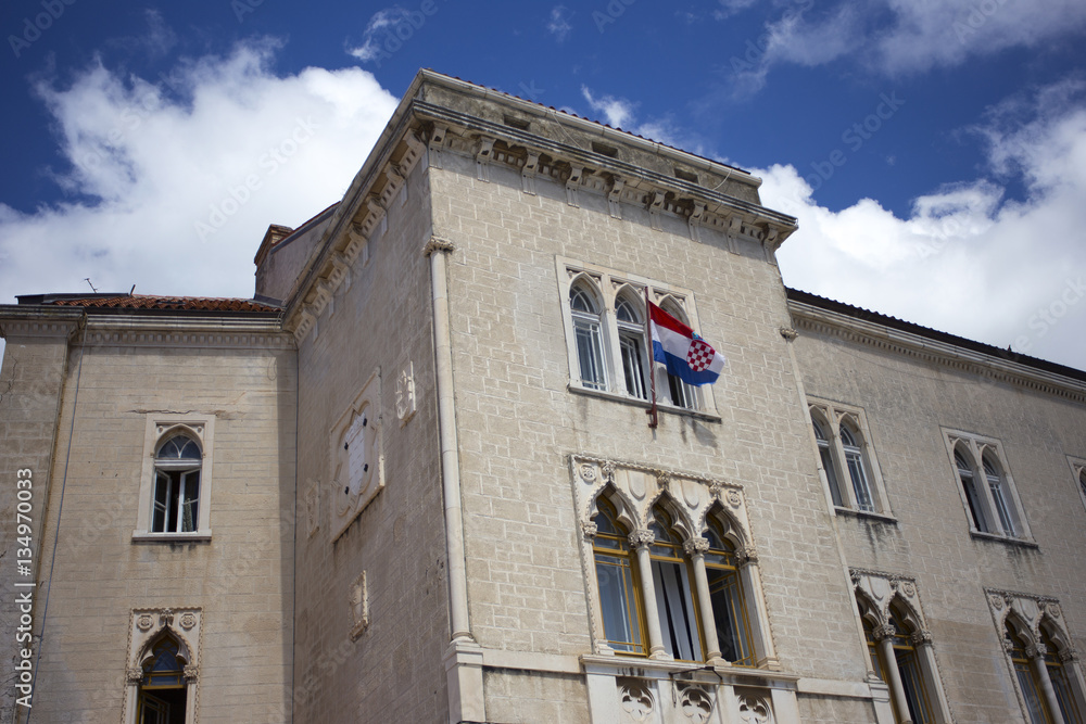 Old building in Trogir, Croatia