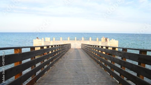 Rotonda sul mare, Avola, Sicily. Sea rotunda photo