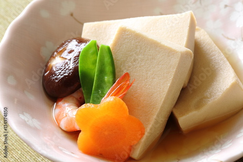 高野豆腐の含め煮 photo