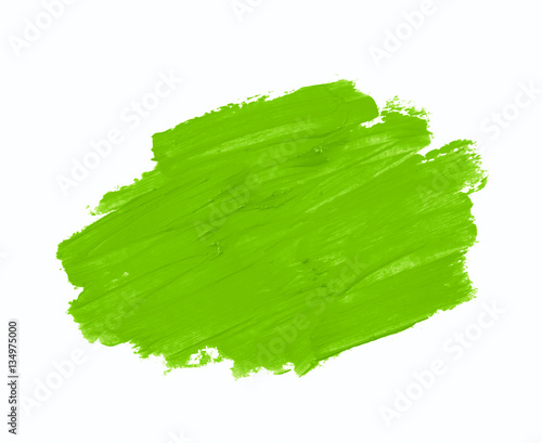 Splash of paint strokes isolated