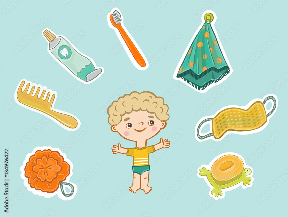 Раскраски Предметы гигиены для для детей (38 шт.) - скачать или распечатать бесп