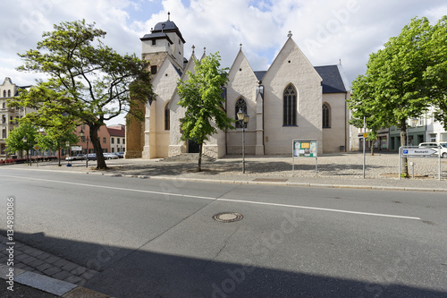 Michaeliskirche in der Altstadt von Zeitz, Burgenlandkreis, Sachsen-Anhalt, Deutschland