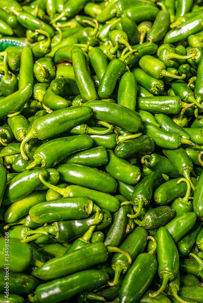 Peppers at a market in Mexico - 4 Peppers at a market in Mexico - 4