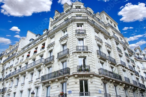Immeuble Hausmann à Paris, Hausmann building in Paris, France