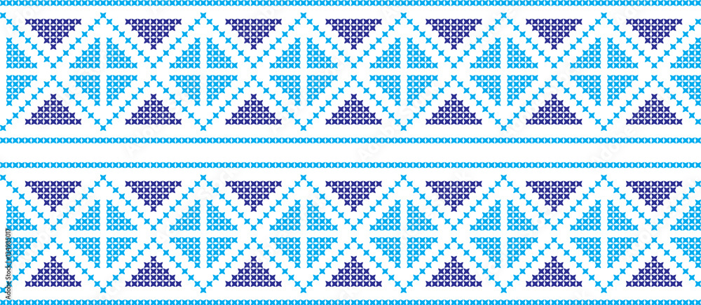 embroidered Ukrainian national pattern cross embroidered Ukrainian national pattern cross