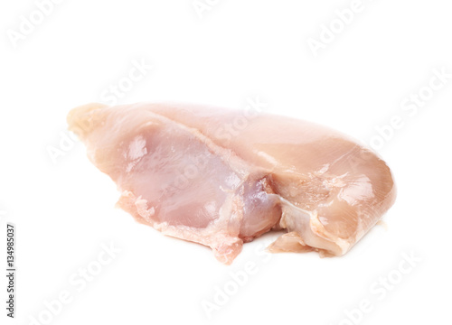 Raw chicken breast piece of meat