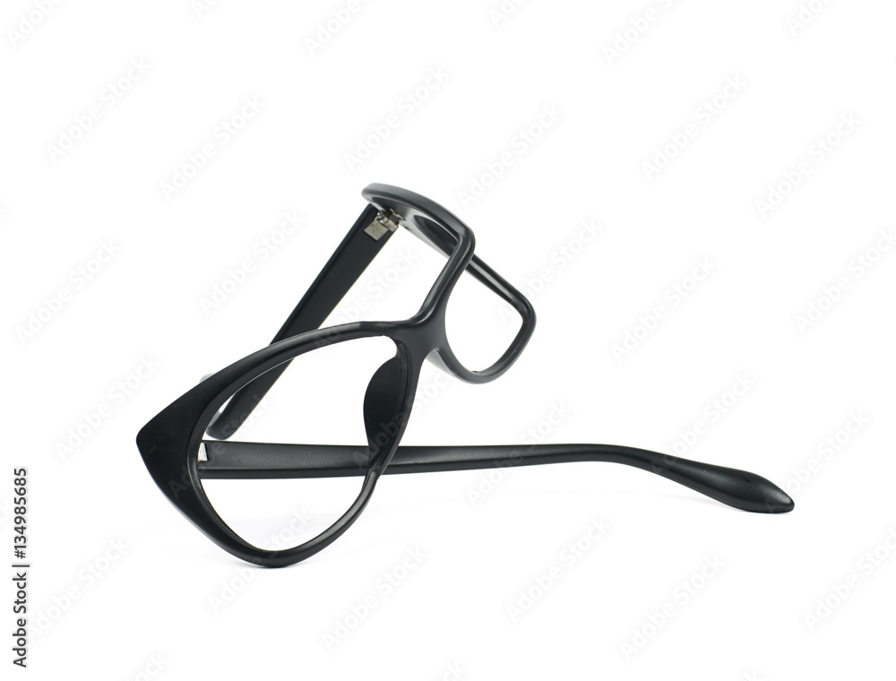 Pair of sight glasses isolated Pair of sight glasses isolated